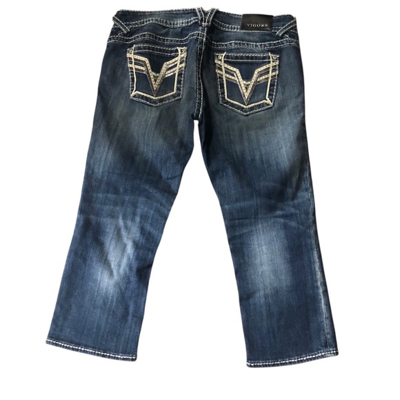Vigoss The Chelea Capri mid rise jeans Sz 30 - Picture 1 of 8